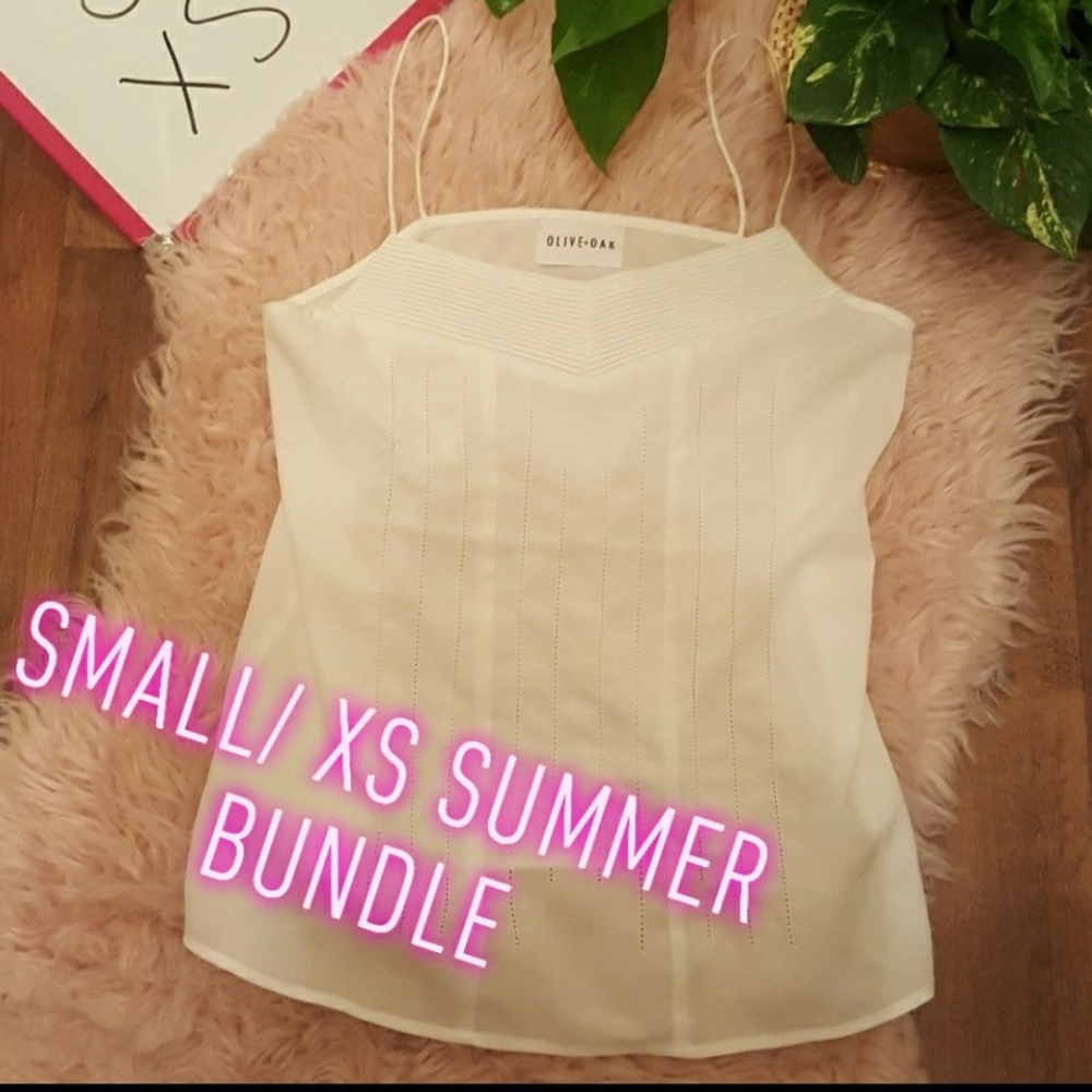 (2) Tanks and (2) Jean Shorts Bundle